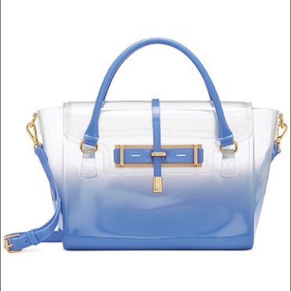 Vince Camuto Jelly Satchel, periwinkle